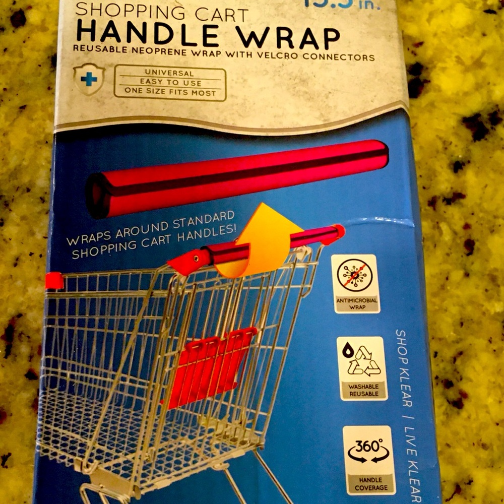 NEW Shopping cart handle wrap
